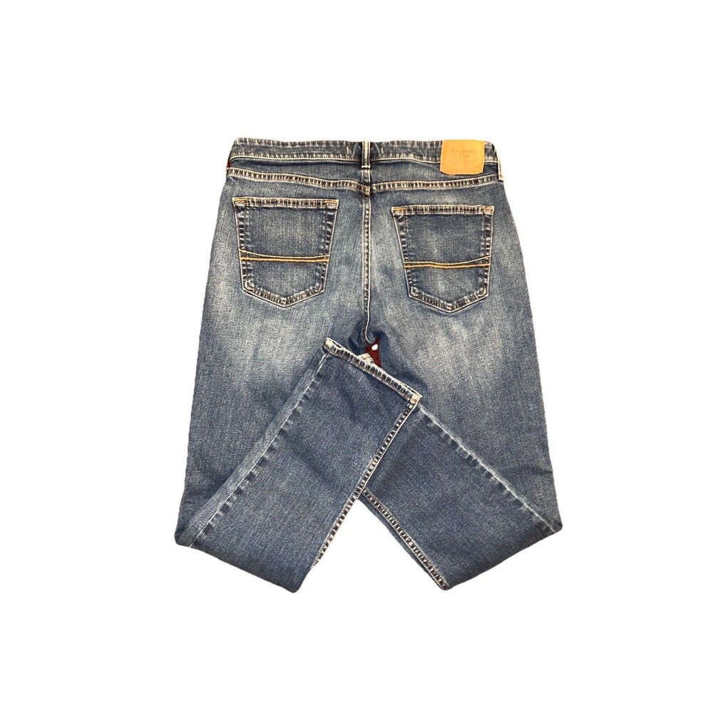 Abercrombie Fitch Jeans Women’s Size 32x32 Blue Stretch Slim Denim Pants